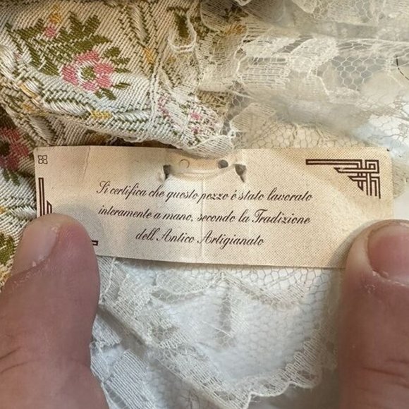 Vintage Doll Porcellane Di Capodimonte Doll 8in Tall Porcelain Doll - Picture 5 of 5